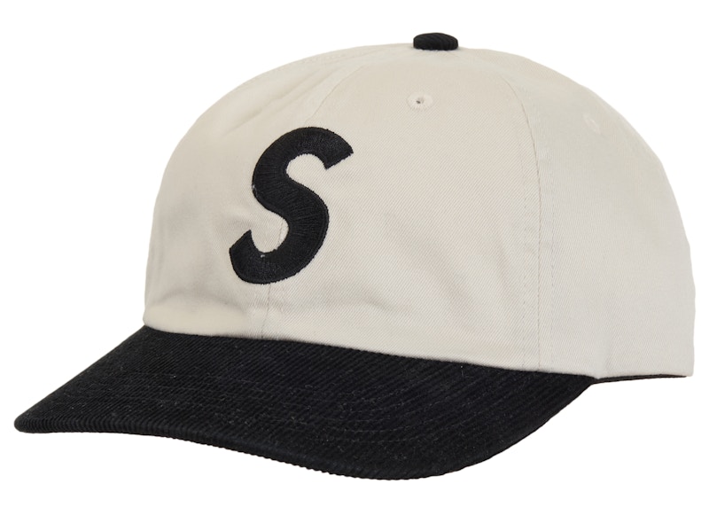 希少】Supreme S Logo 6-Panel Cap ivory Sロゴ Supreme S Logo 6