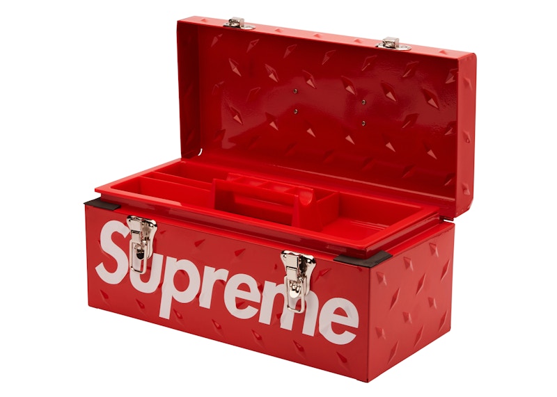 Supreme レッド収納ボックス6個セット Supreme レッド収納ボックス6個