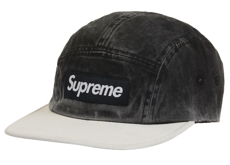 Supreme Pigment 2-Tone Camp Cap Black - SS24 - US