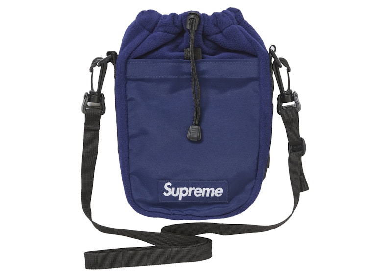Supreme Polartec Sling Bag Navy - FW24 - JP