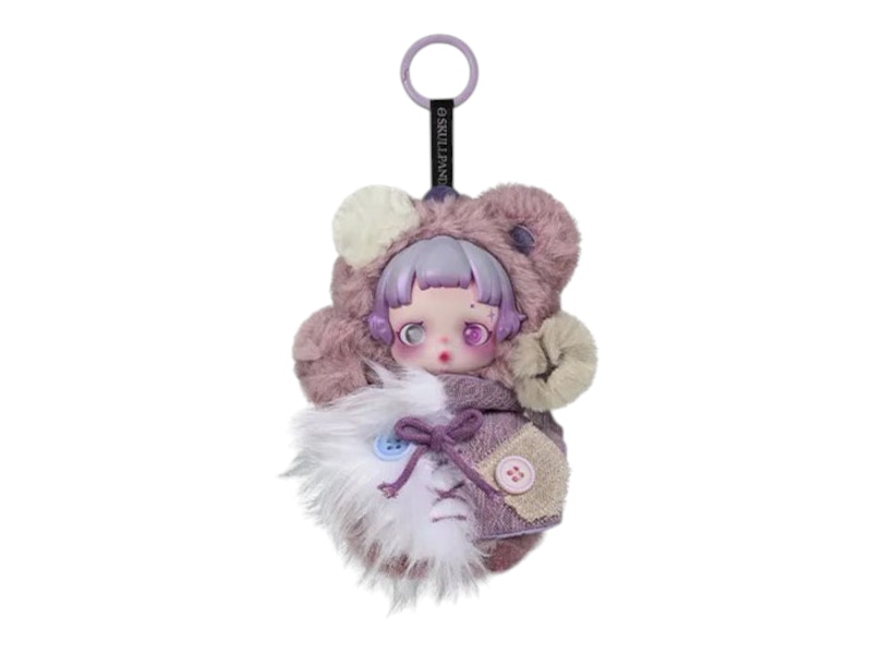 Pop Mart SKULLPANDA You Found Me! Series Ratty Bear Plush Doll