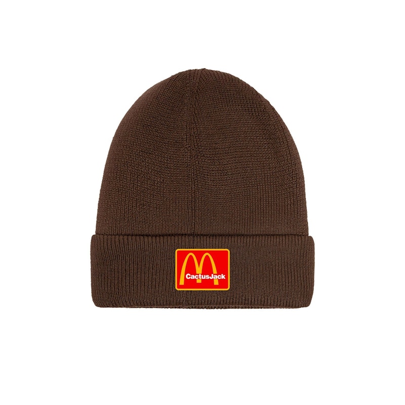Travis Scott x McDonald's Cj Arches Beanie Brown - FW20 - US