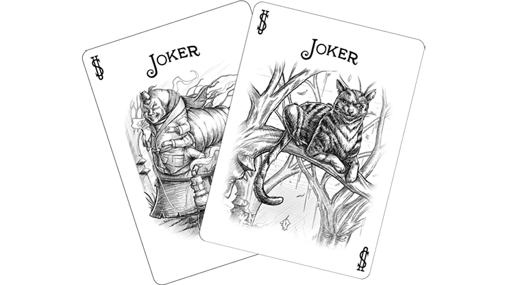 Bicycle White Rabbit Playing Cards