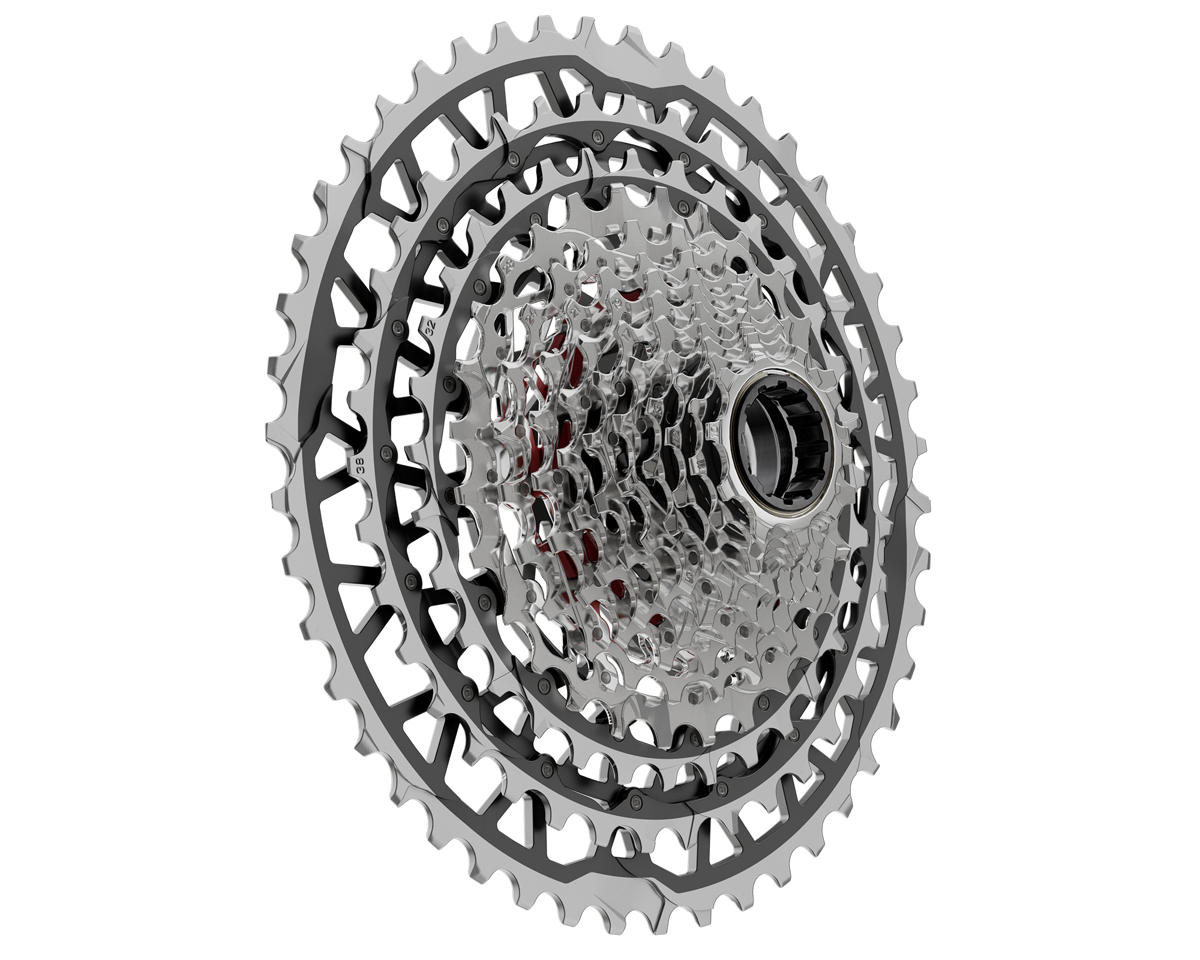 SRAM Force XPLR XG-1371 Cassette (Black/Silver) (13 Speed) (XDR