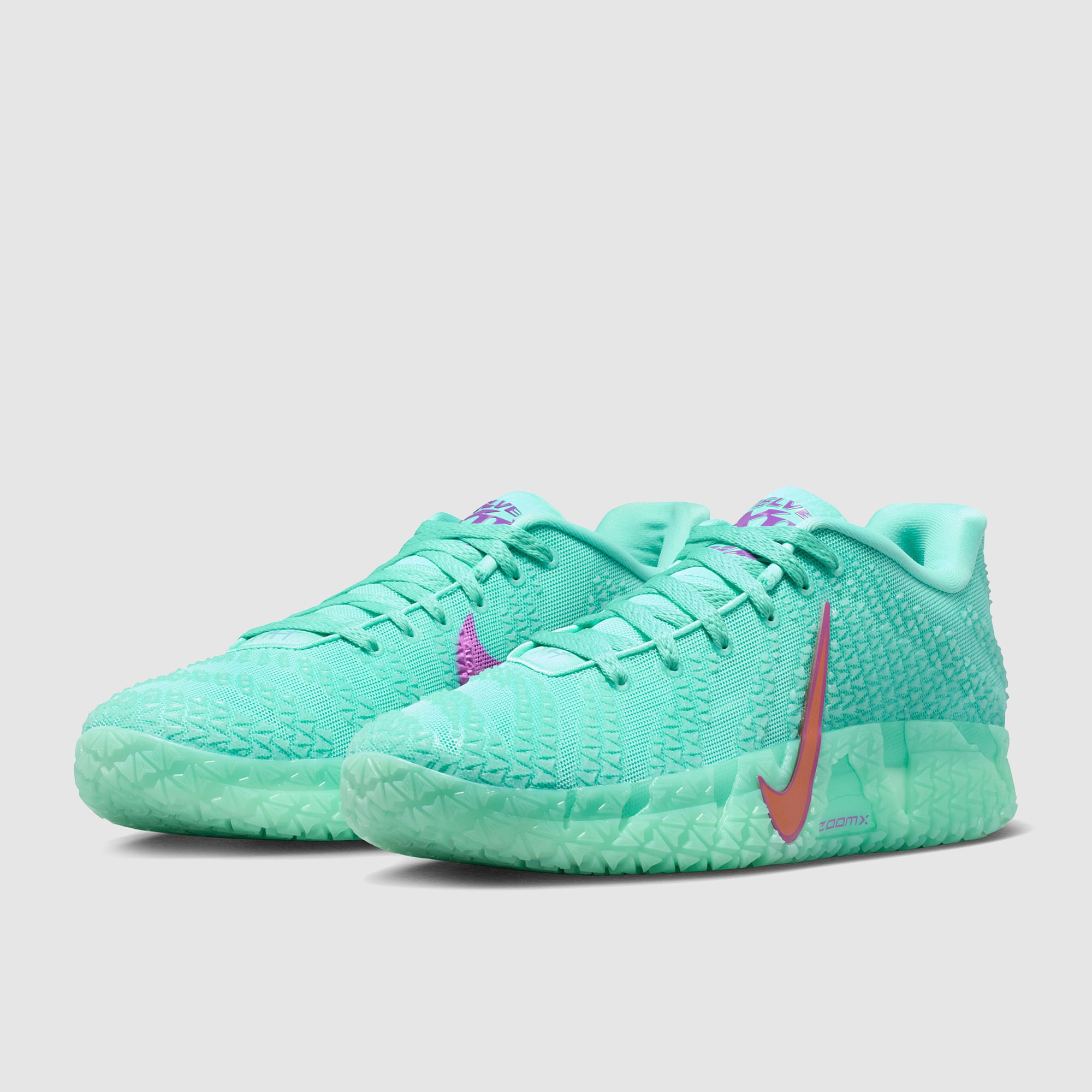 Nike Ja 3 - Bleached Turq/Safety Orange/Vivid Purple - Mens Shoes