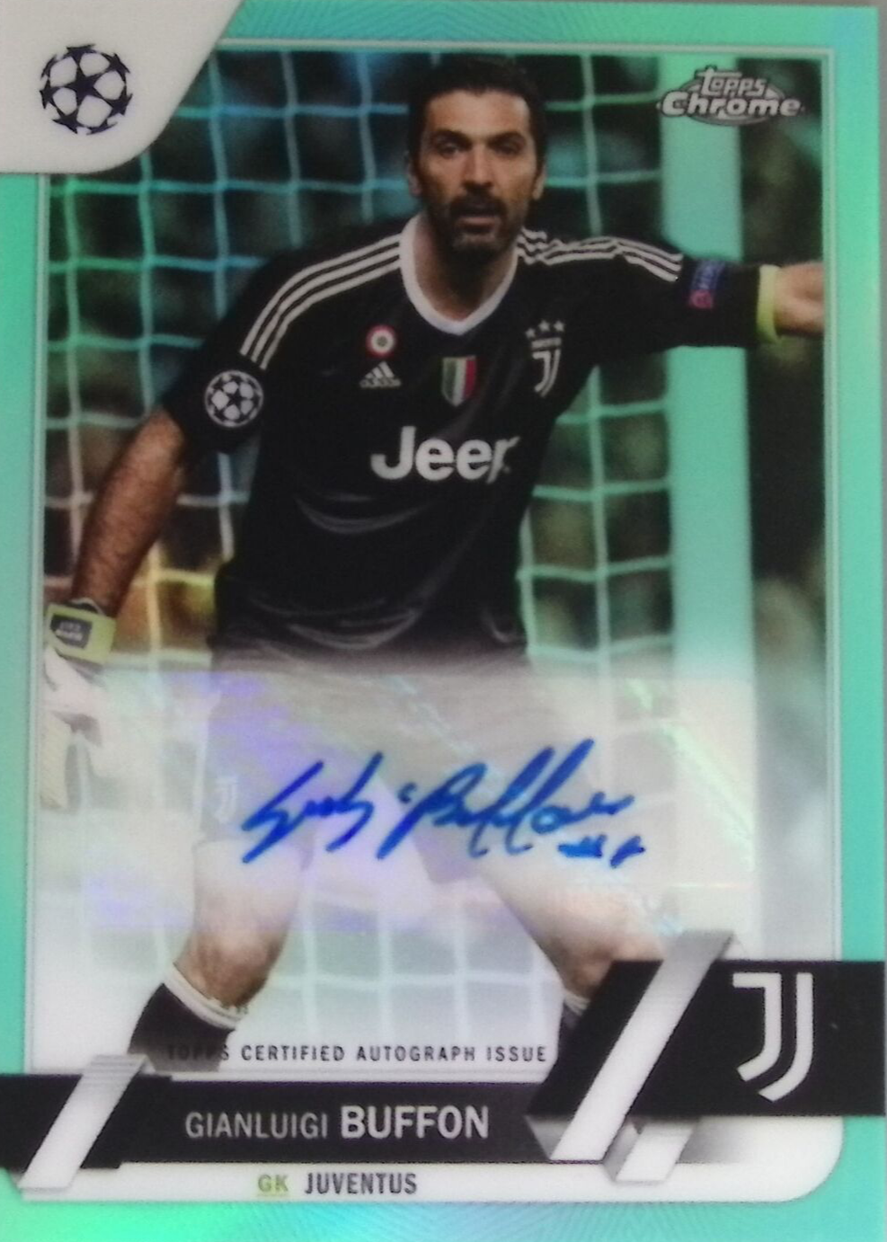 Gianluigi Buffon 2022 Topps Chrome UEFA Club Competitions #CA-GB