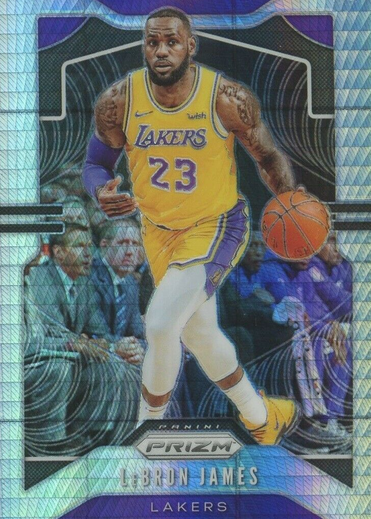 LeBron James 2019 Prizm #129 Hyper Price Guide - Sports Card Investor