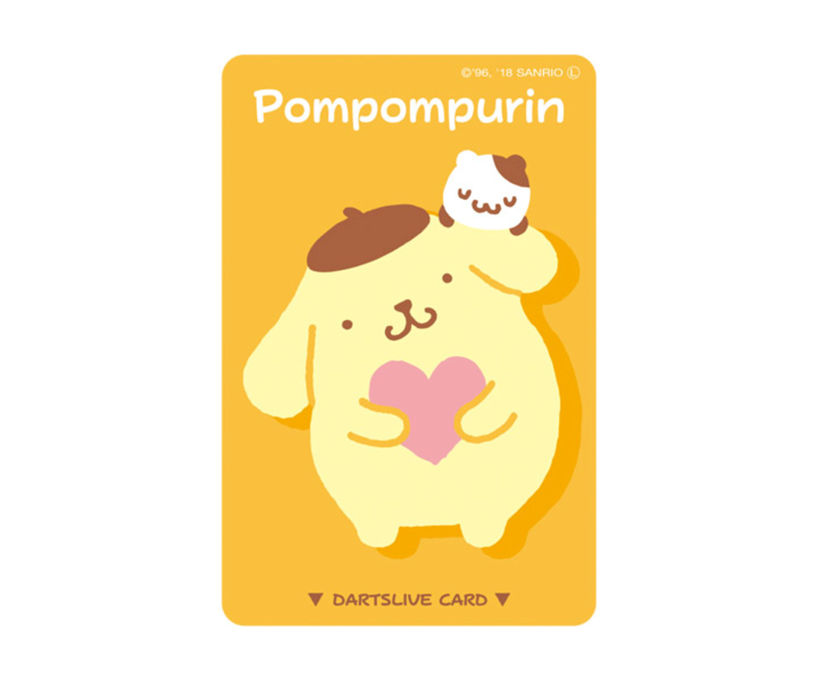 ゲームカード【ダーツライブ】ポムポムプリン｜ダーツ用品はエスダーツ