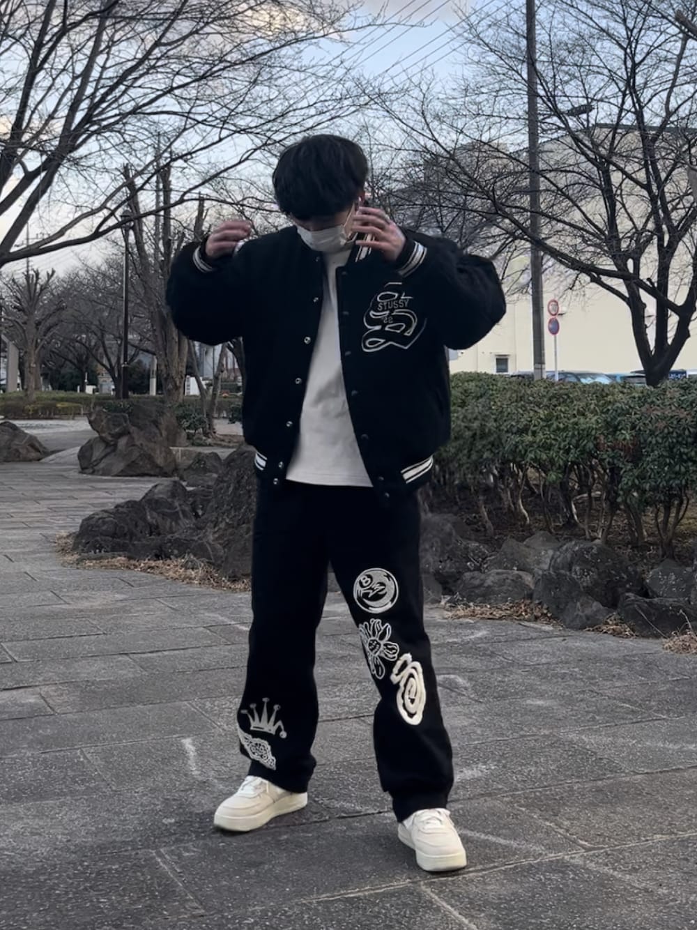 ゆうた｜STUSSYのスタジャンを使ったコーディネート - WEAR