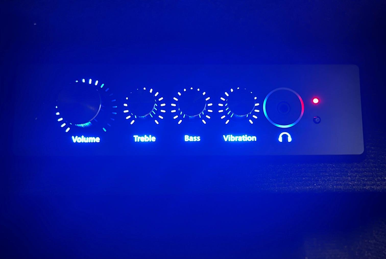 M00067 by Moto Motion - Mapleton Slate 7pc Fabric Theater