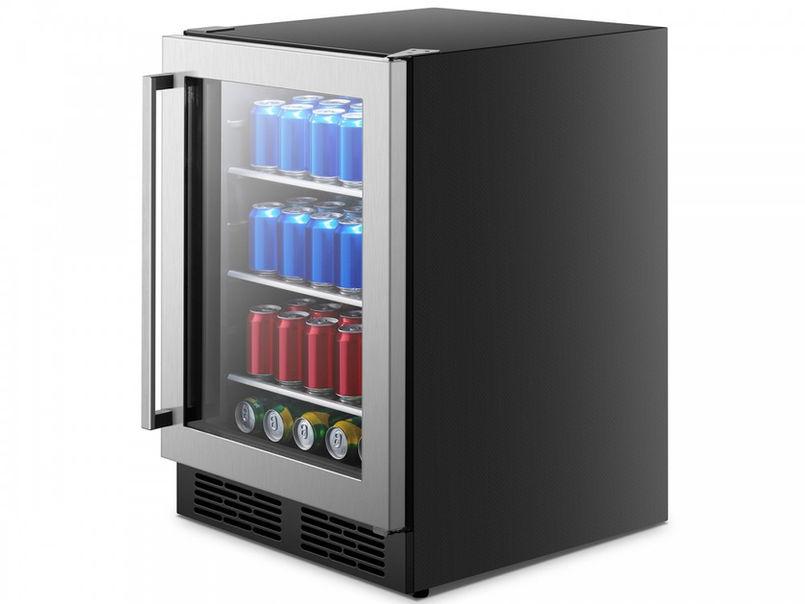 HBC54D6AS by Hisense - Hisense 140 Can Freestanding Stainless