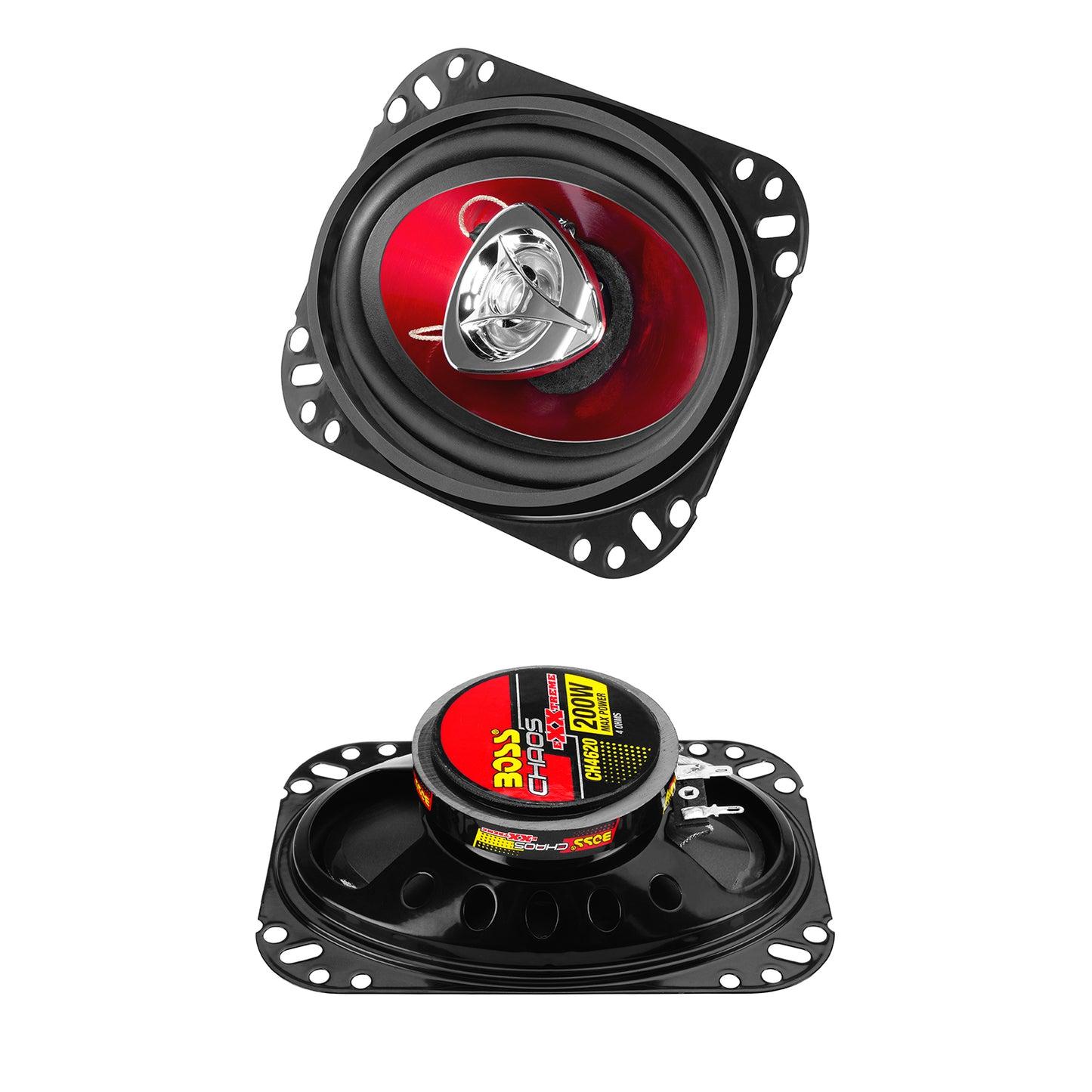 BOSS AUDIO BOSS Audio Systems CH4620 Chaos Series 4 x 6 Inch Car