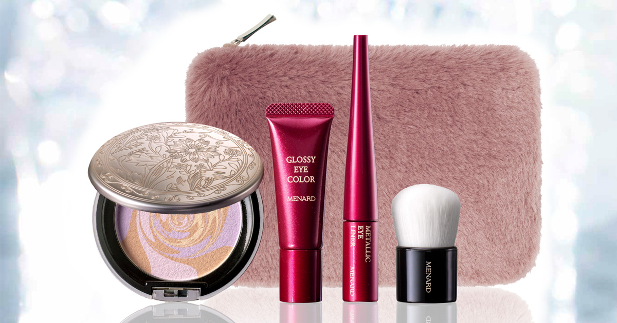 クリスマスコフレ2019】メナードの優美なメイクアップコフレで華やかに