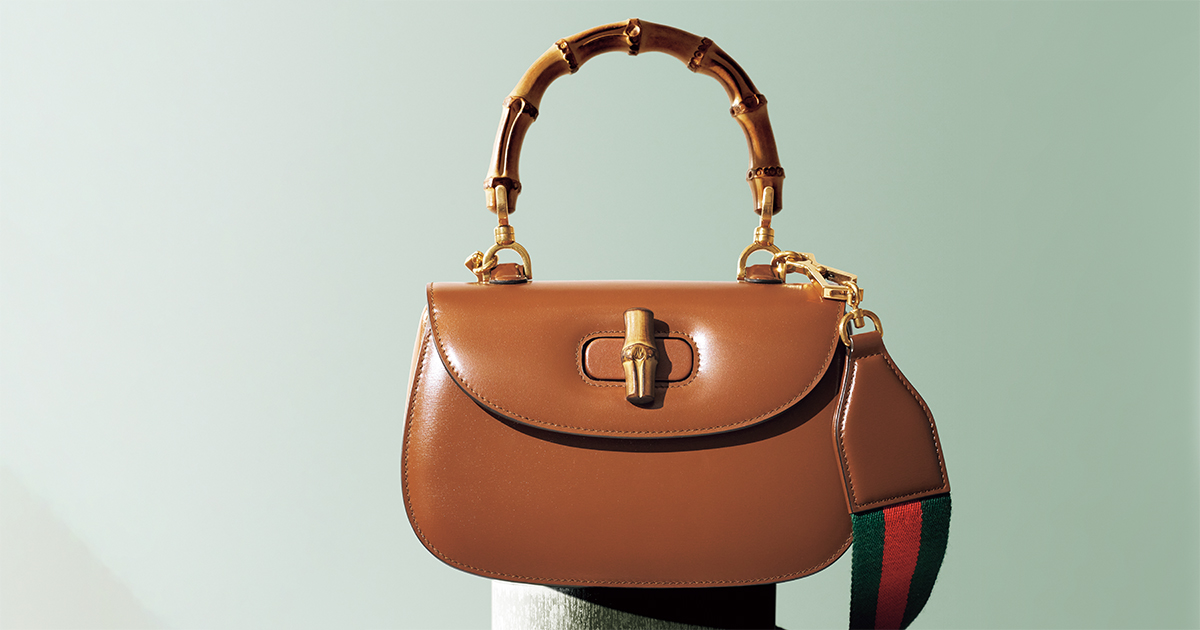 グッチ」の時代を超える革新美、バンブーハンドル バッグで装いに品格を