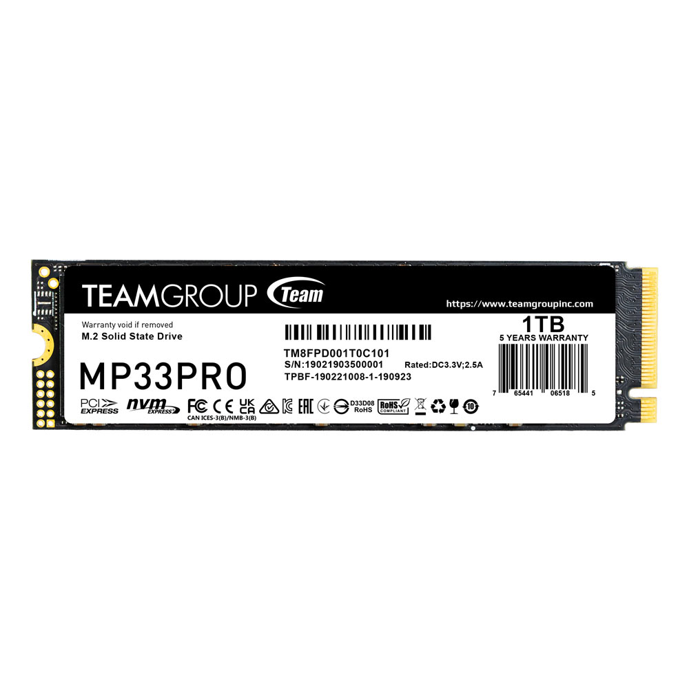 MP33 PRO M.2 PCIe SSD 1TB | TEAMGROUP