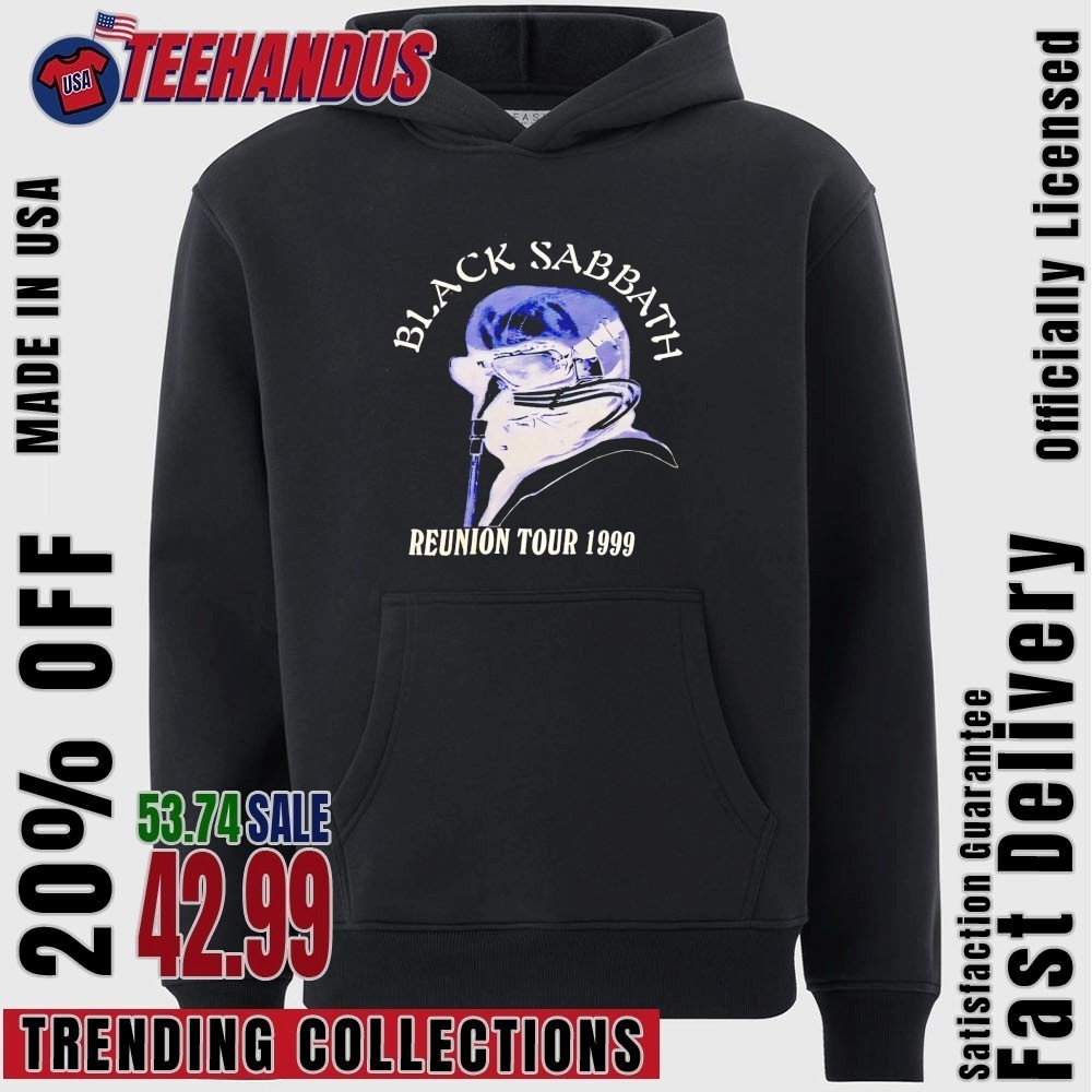 Black Sabbath Reunion Tour 1999 Shirt, hoodie, sweater, long
