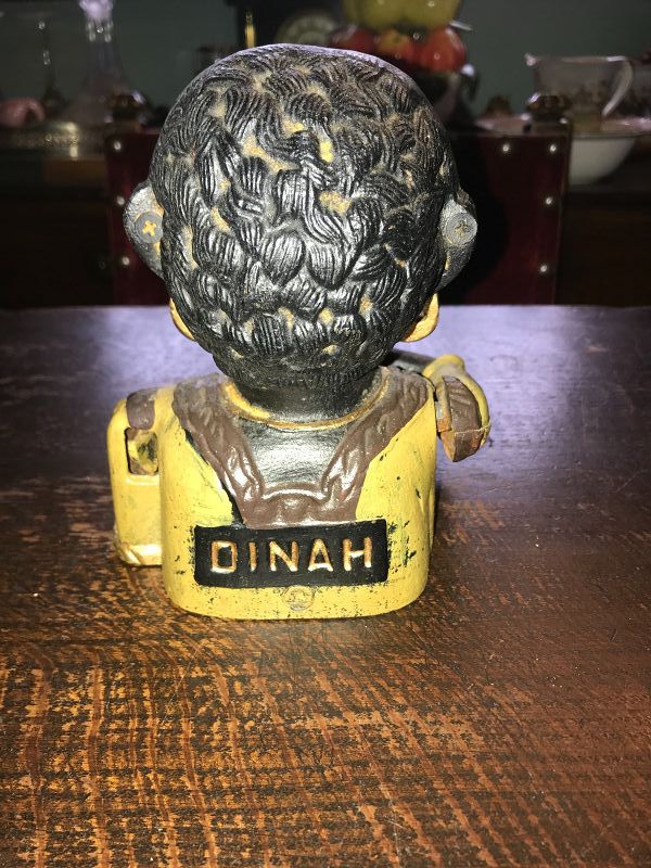 Dinah Cast Iron Mechanical Bank (item #1472913)