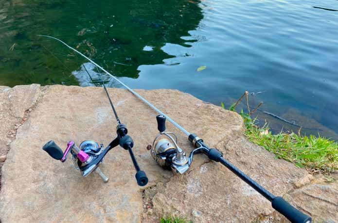 検証】エリアトラウトでアジングロッドは使えるのか？思いがけない発見