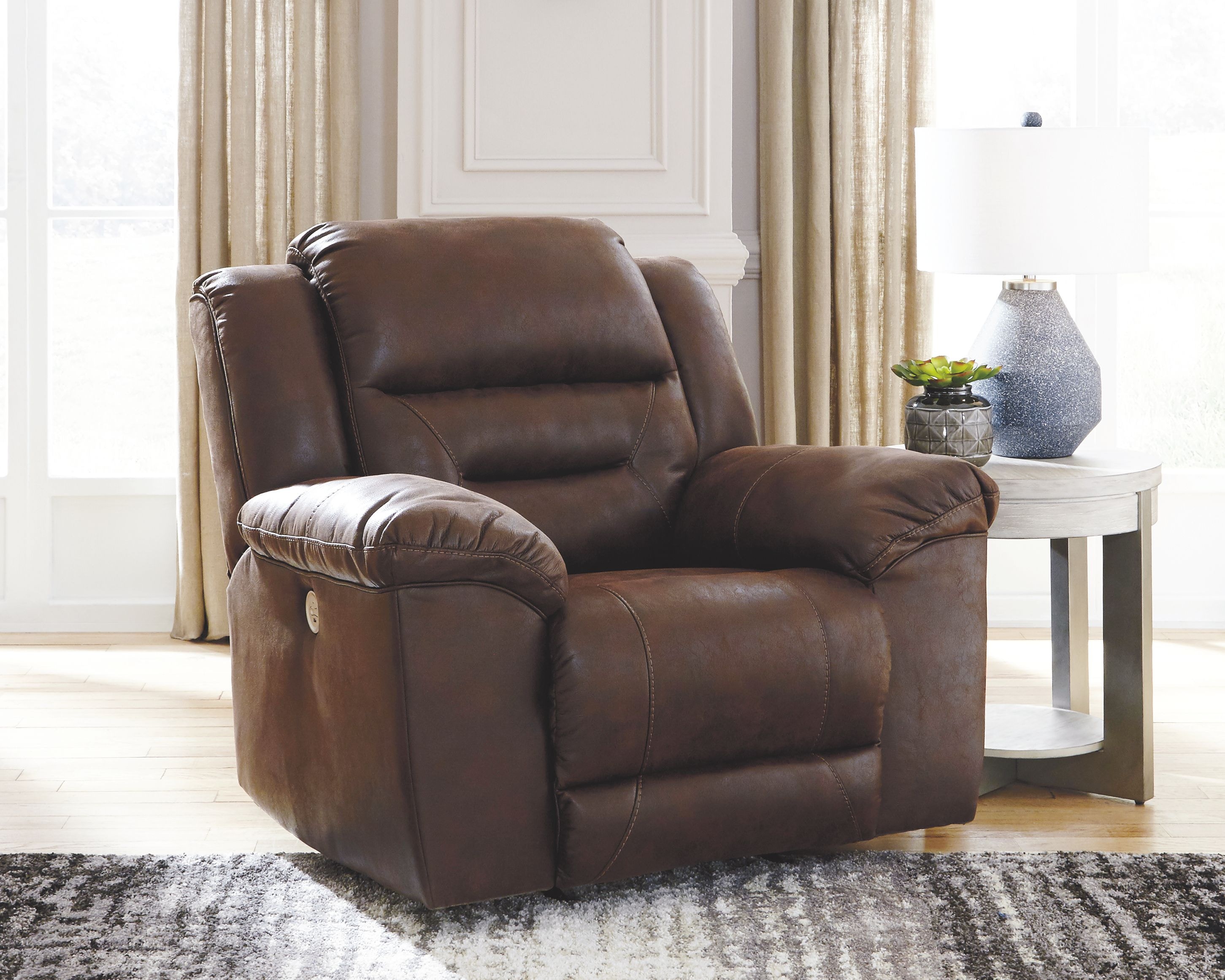 Signature Design by Ashley Living Room Stoneland Power Recliner