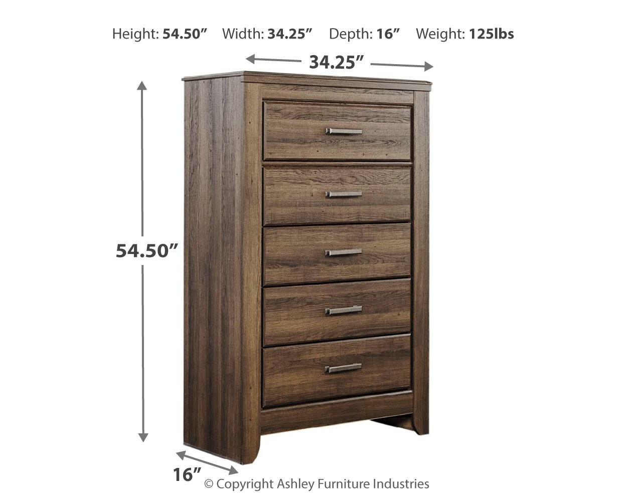 Signature Design by Ashley Bedroom Juararo Chest of Drawers B251