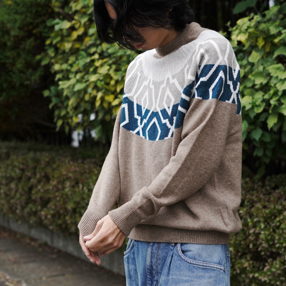 ノルディックニットもこんなテイストで。uniform experiment | 1989