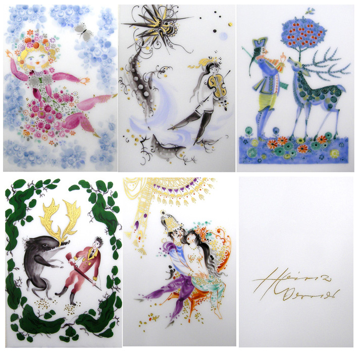 Meissen マイセン “ハインツ・ヴェルナーデザイン画集” マイセン