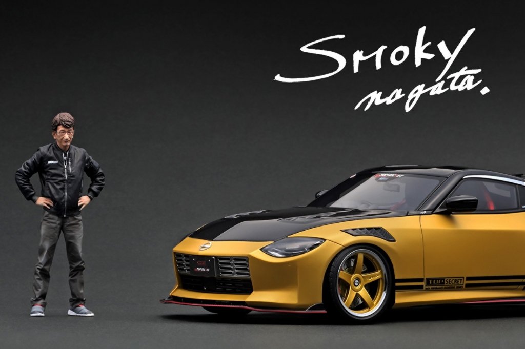 1/18 フィギュア付 WEB限定「TOPSECRET Fairlady Z (RZ34)」1/20受注