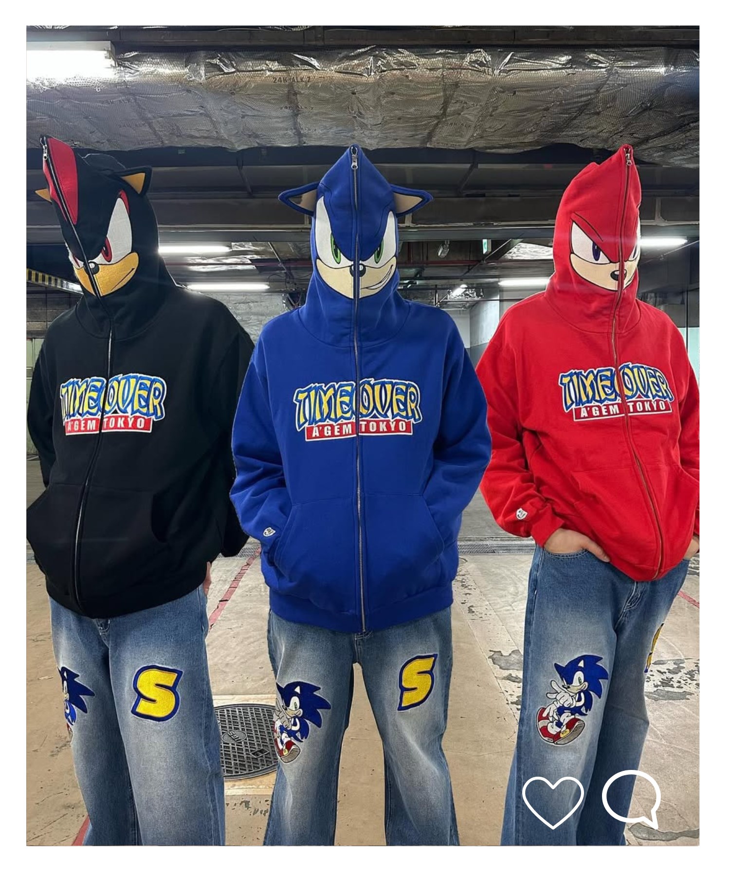 A'gem×SONIC THE HEDGEHOG collaboration│A'gem│A'gem/9 新宿