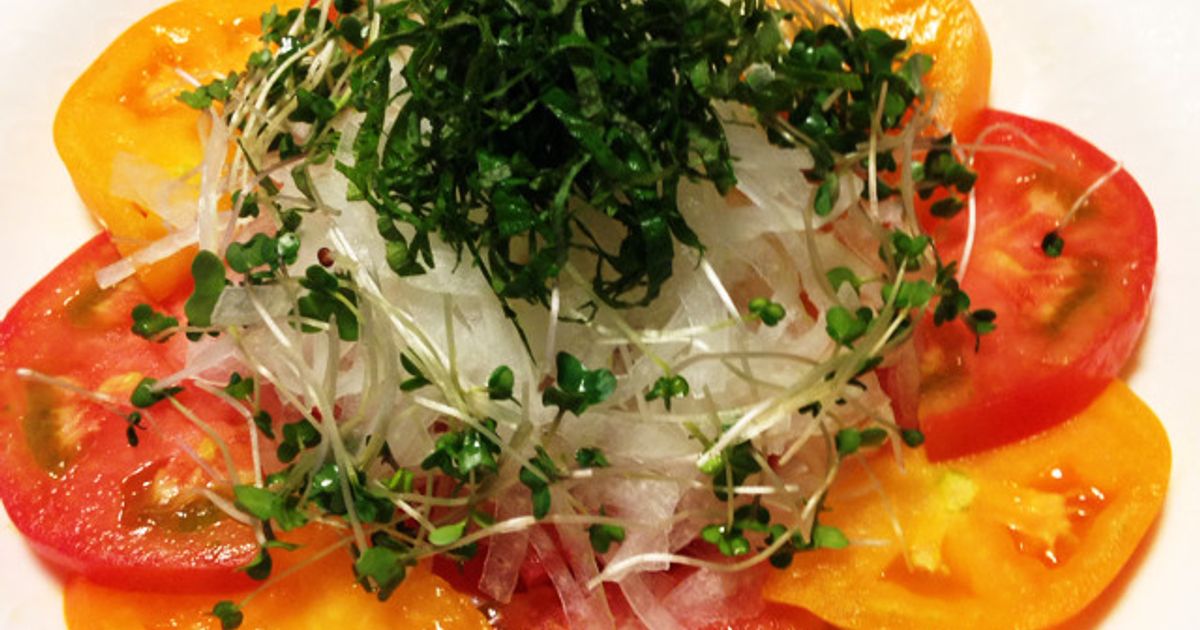 トマトサラダ by クックチーフ 【クックパッド】 簡単おいしいみんなの