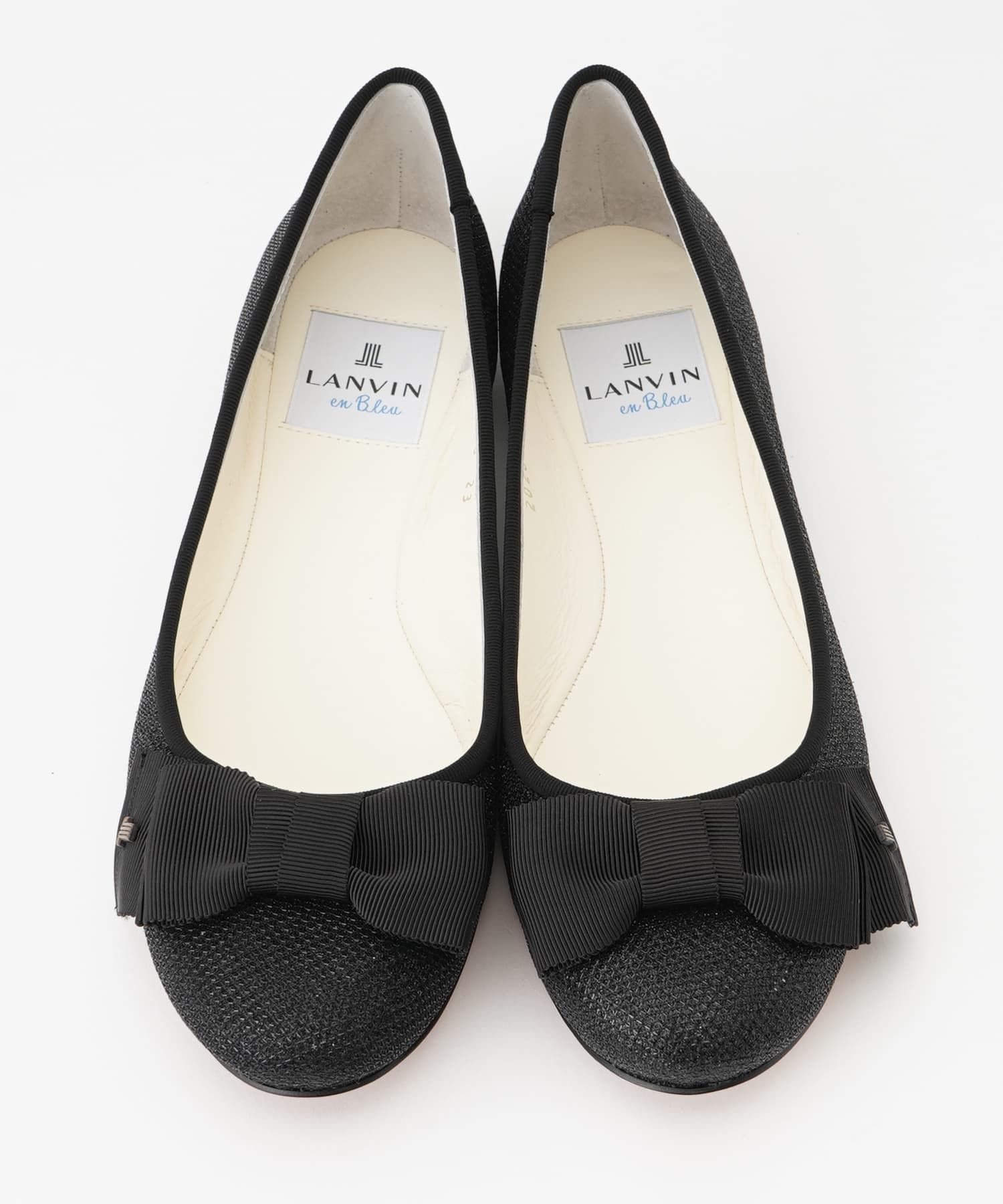 リボンモチーフカッターパンプス|LANVIN en Bleu | LANVIN en Bleu