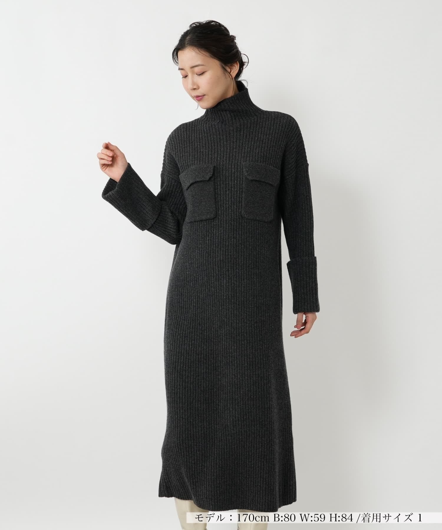 ハイネックニットワンピース【SACRA】|ネミカ | レリアン公式
