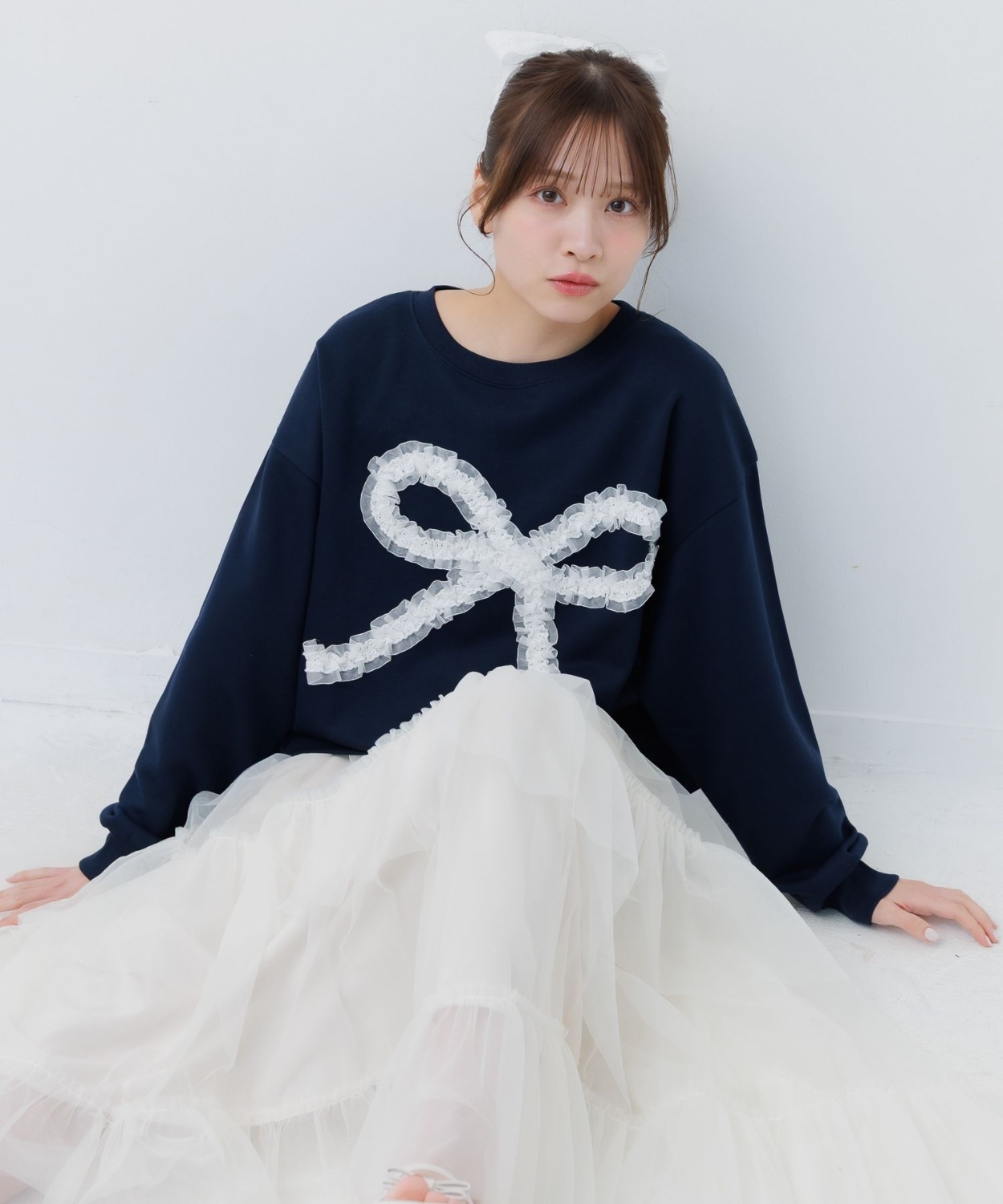 BIGリボントレーナー|ems excite | RETRO GIRL ONLINE STORE レトロ