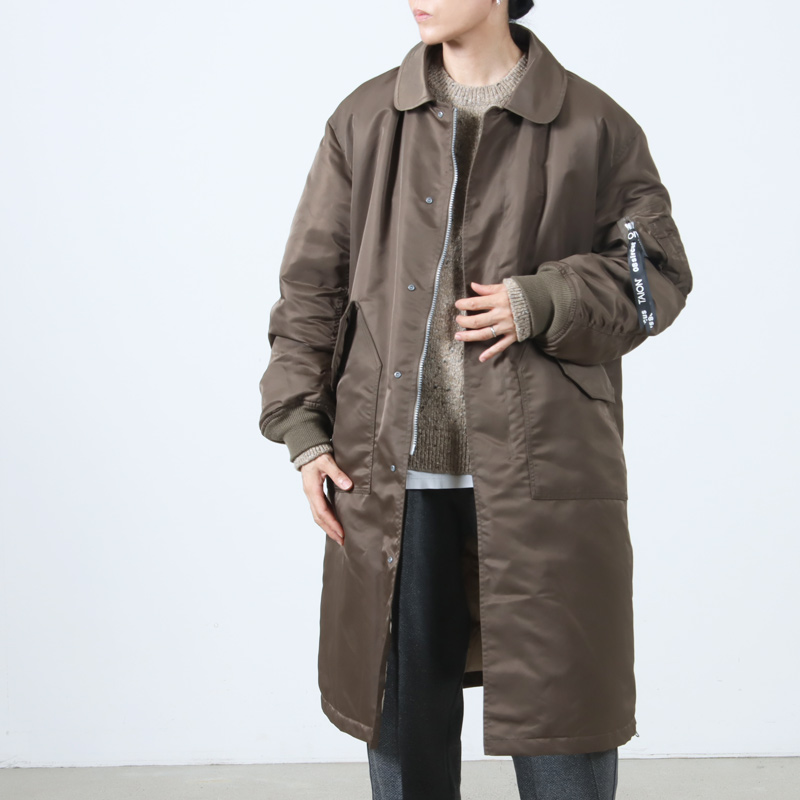 08sircus (ゼロエイトサーカス) 08sircus × TAION Down long MA-1