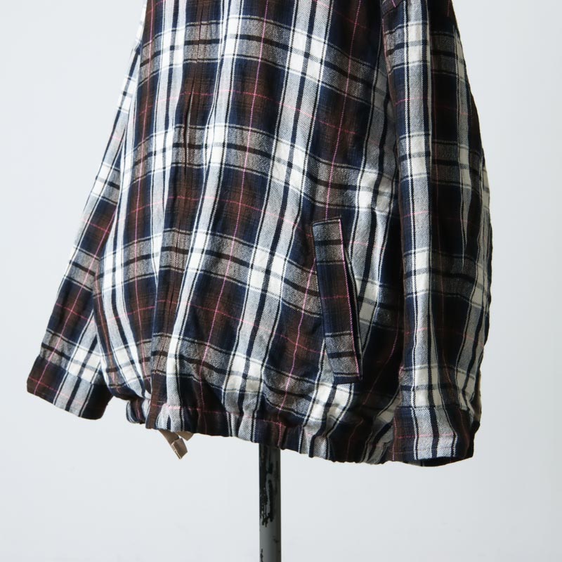 Veritecoeur (ヴェリテクール) ウールチェックブルゾン