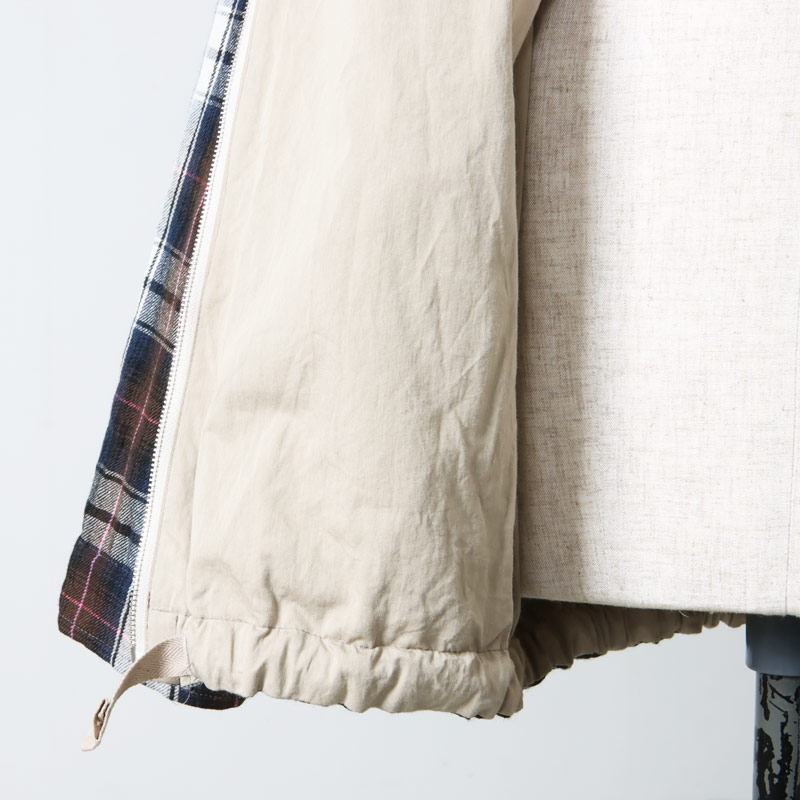 Veritecoeur (ヴェリテクール) ウールチェックブルゾン