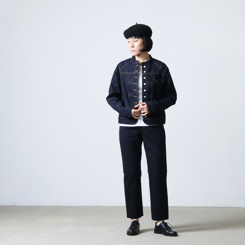 YAECA (ヤエカ) CHINO CLOTH PANTS PIPED / チノクロスパンツパイプド