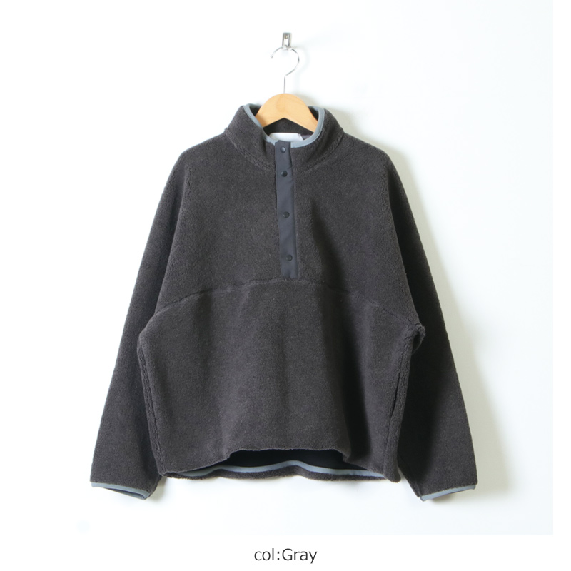 Graphpaper (グラフペーパー) Wool Boa High Neck Pull Over / ウール