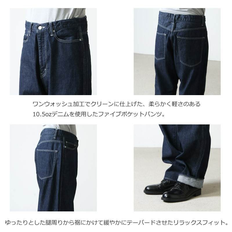 Graphpaper (グラフペーパー) Denim Five Pocket Pants / デニム