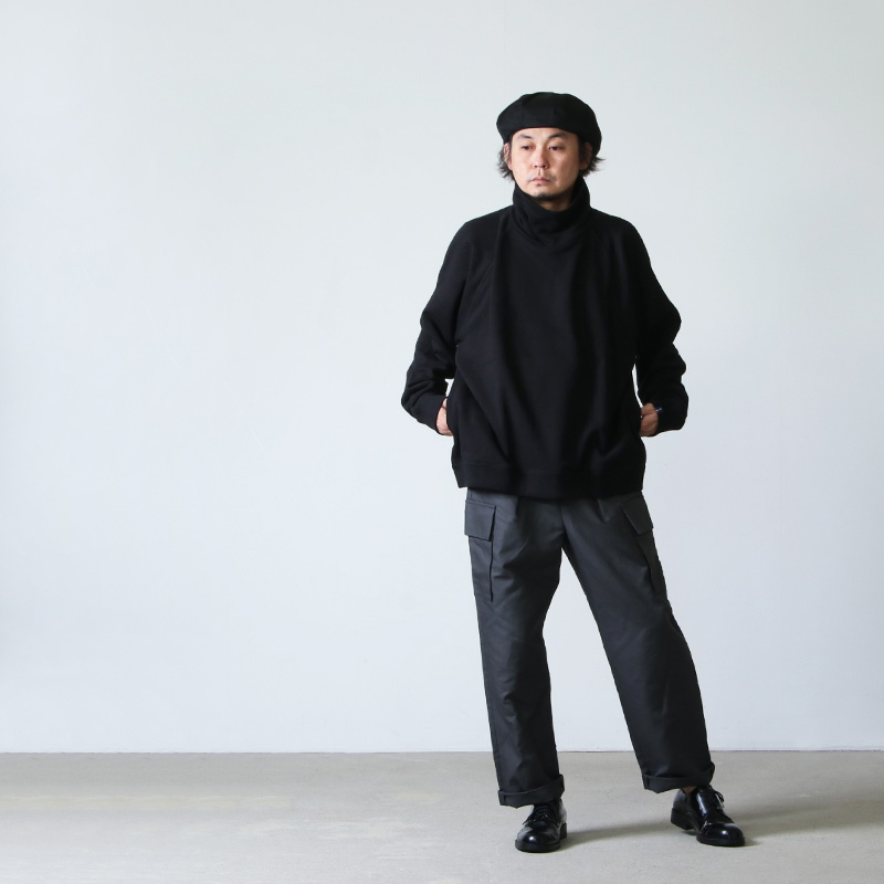 Graphpaper (グラフペーパー) LOOPWHEELER for GP High Neck Sweat