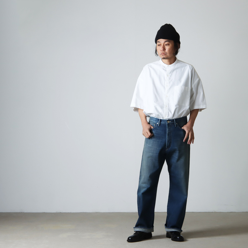 Graphpaper (グラフペーパー) Selvage Denim Five Pocket Wide