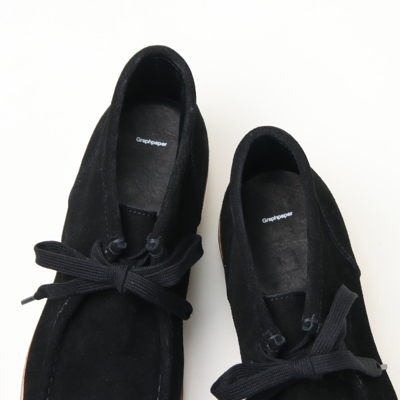 Graphpaper (グラフペーパー) Suede Mock Boots / スエードモックブーツ