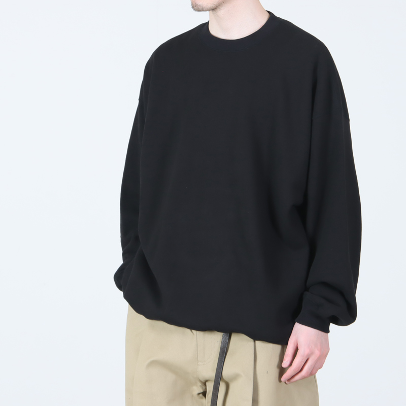 Graphpaper (グラフペーパー) AZUMA Terry Crew Neck Sweat / アズマ