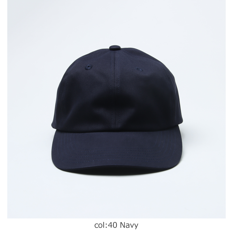 KIJIMA TAKAYUKI (キジマタカユキ) COTTON GABA 6PANEL CAP / コットン