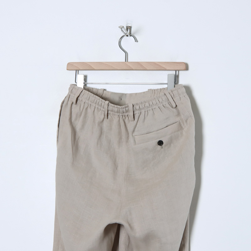 MARKAWARE (マーカウェア) HEMP SHIRTING CLASSIC FIT EASY PANTS