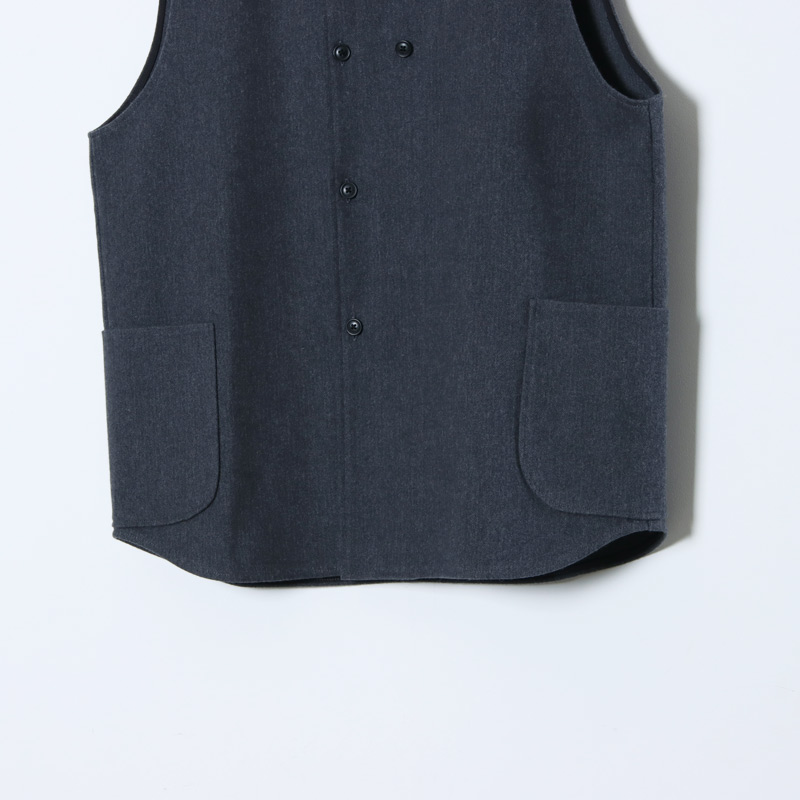 nisica (ニシカ) ダブルボタンベスト