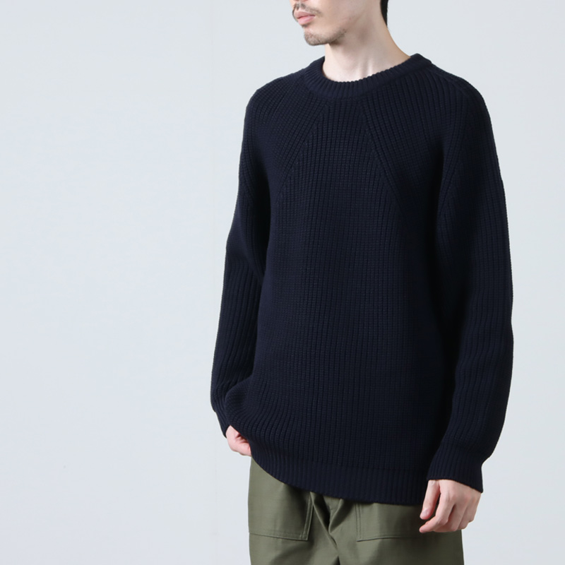 BATONER (バトナー) men SIGNATURE CREW NECK / シグネチャークルー