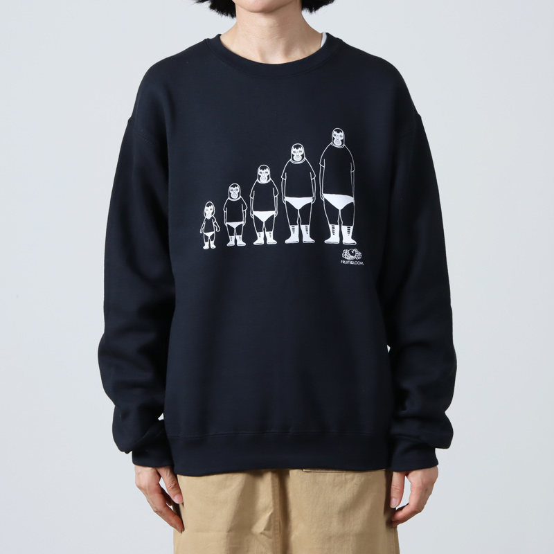 BRU NA BOINNE (ブルーナボイン) 子煩悩レスラー背比べスエット