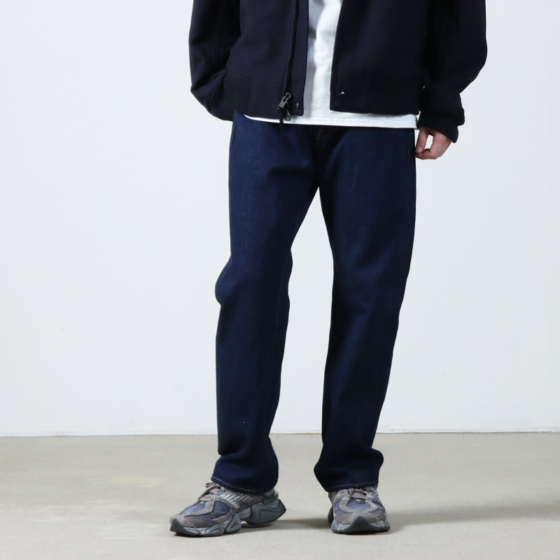 CIOTA (シオタ) Straight 5 Pocket Pants （Real Indigo