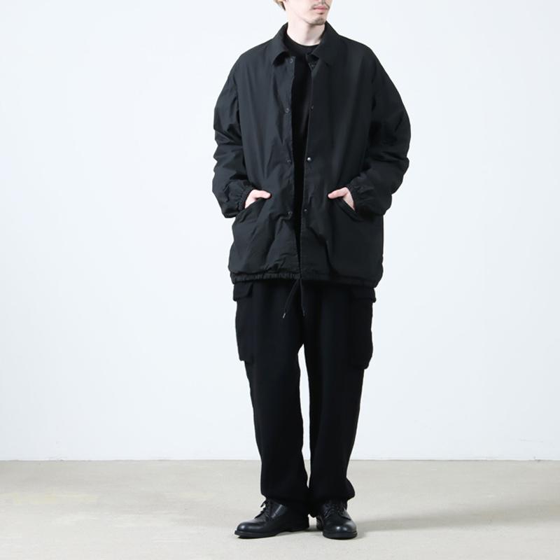 COMOLI (コモリ) コットンナイロン コーチジャケット