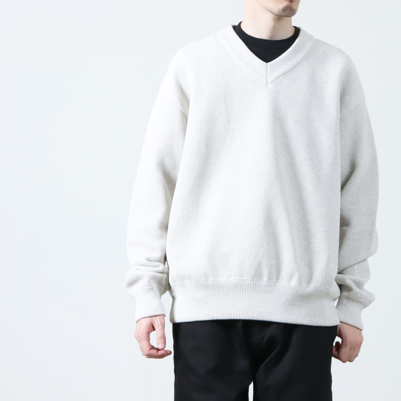 crepuscule (クレプスキュール) Moss Stitch V P/O / モスステッチV